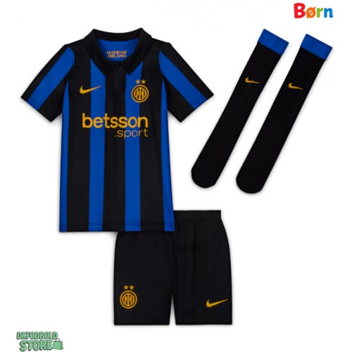 Inter Milan Nicolo Barella #23 Replika Babytøj Hjemmebanesæt Børn 2026-27 Kortærmet (+ Korte bukser)